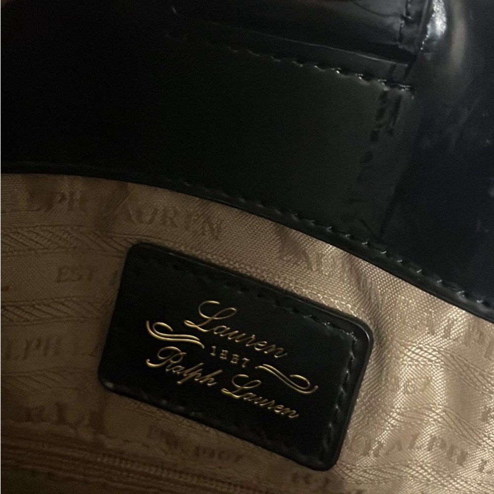 Black Embossed Women's Bag - Picture 5 of 6